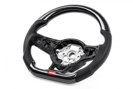 APR Carbon Fiber Steering Wheel W/ Perforated Leather - VW / Mk7 Golf R / GTi / Gli