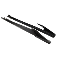 Carbon Fiber Side Skirt Extensions for Ferrari 488