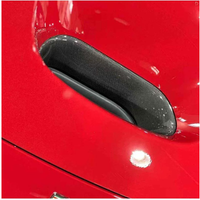 Dry Carbon Fiber Hood Air Guide Trim for Ferrari F8