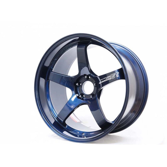 Wheel and Tire Pkg 2x 20x10 2x 20x12 Advan GT Premium Titanium Blue w/ Toyo R888R Tires - Mammoth Racing -