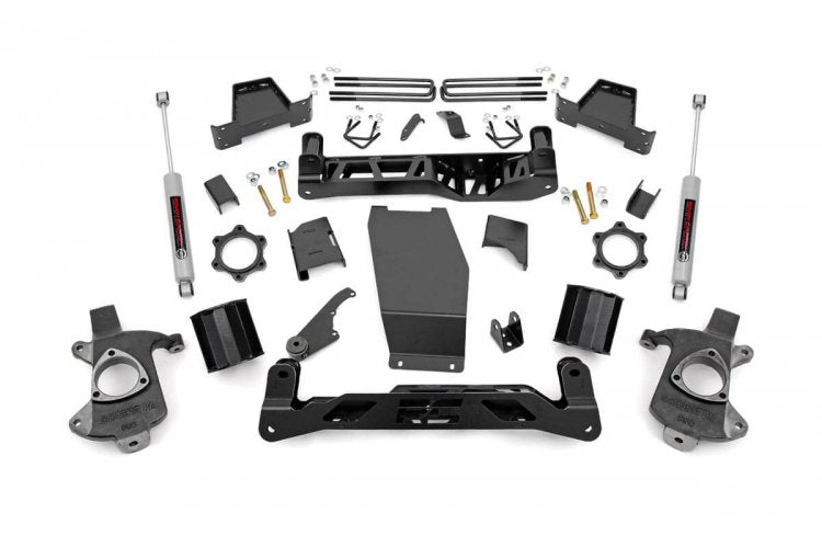 Superlift 19-20 Ram 1500 4WD 6in Lift Component Box - Cross Membemers - Mammoth Racing -