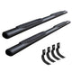 Go Rhino 2022 Toyota Tundra Crew Max 4dr 4in. 1000 Series Complete Kit w/Sidestep + Brkts - Tex. Blk - Mammoth Racing -