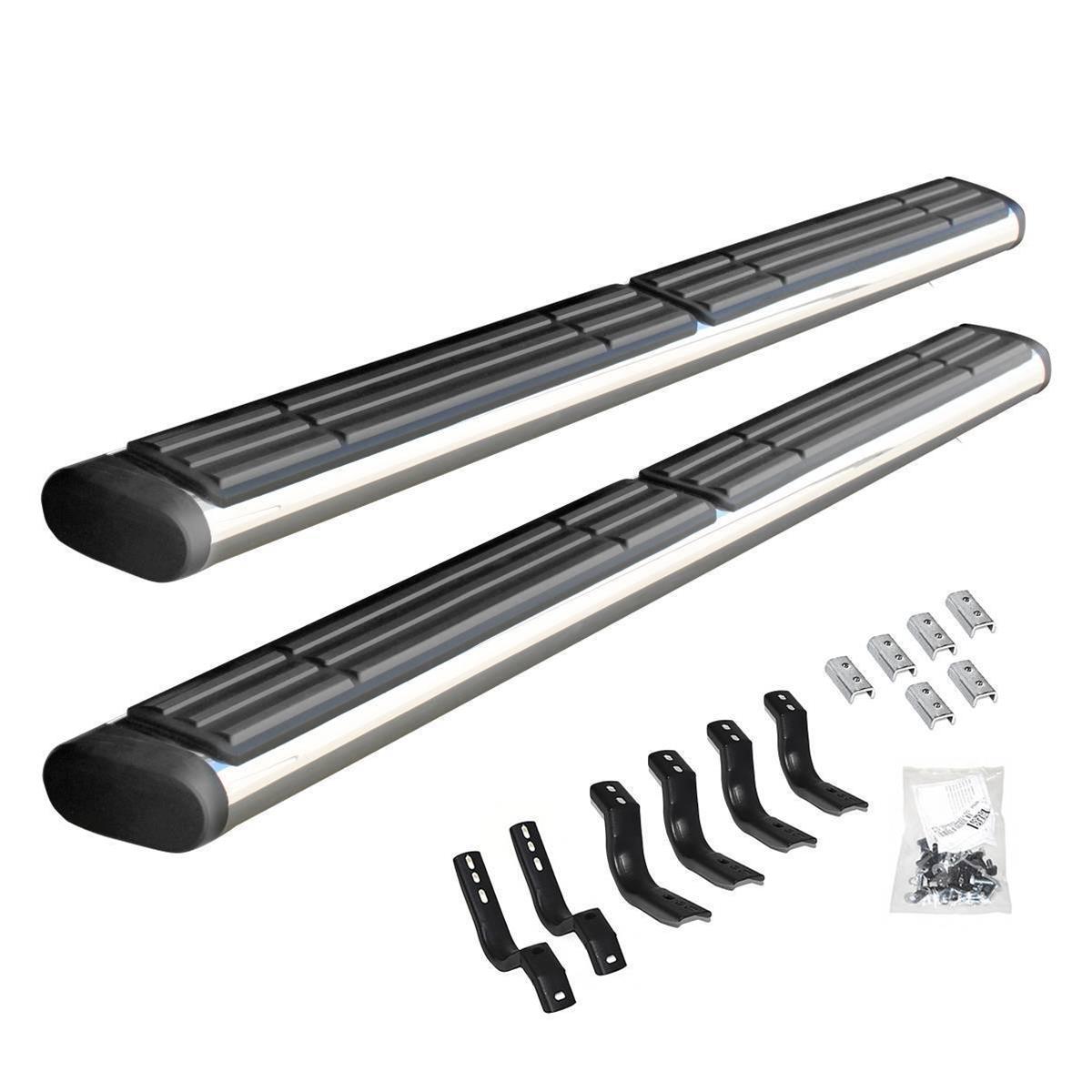 Go Rhino 2022 Toyota Tundra Crew Max 4dr 6in. OE Xtreme Complete Kit w/SideSteps + Brkts - Polished - Mammoth Racing -