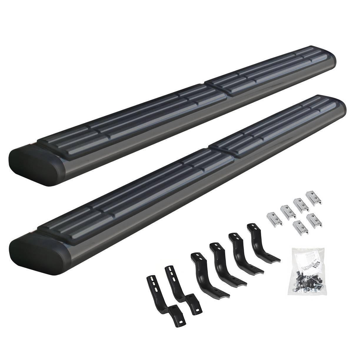 Go Rhino 2022 Toyota Tundra Double Cab 4dr 6in. OE Xtreme Kit w/SideSteps + Brkts - Tex. Blk - Mammoth Racing -