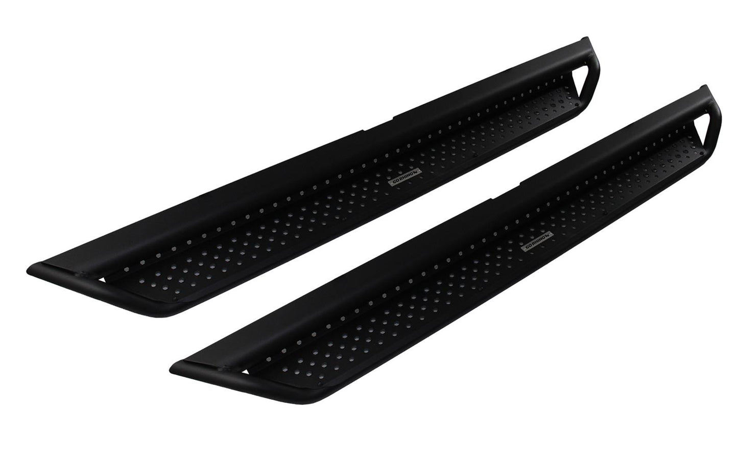 Go Rhino 2021+ Ford Bronco Dominator Extreme D1 Side Steps w/Brackets - Textured Black - Mammoth Racing -