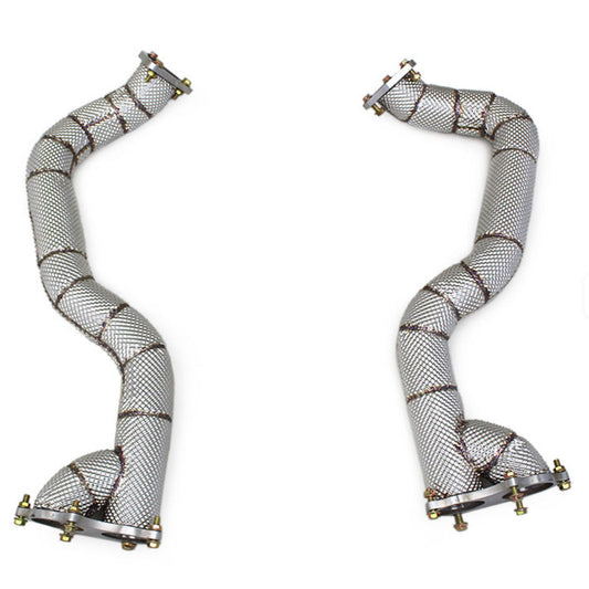 High Flow Exhaust Downpipe for Porsche Cayman 718 GT4 RS 4.0L 2022-2025 Catless