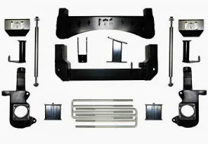 Fabtech 01-10 GM C/k2500hd C/k3500hd 6in RTS System - Component Box 1 - Mammoth Racing -