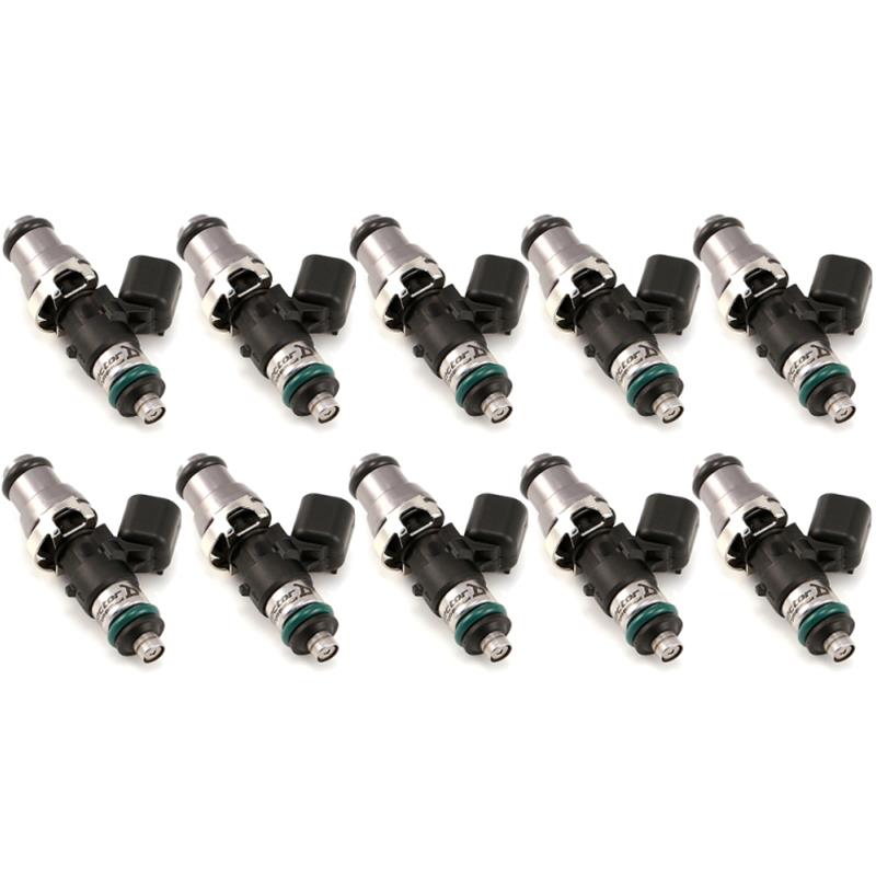 Injector Dynamics Id1050x Injectors 14mm (Gold) Bottom Adaptors (Set of 10) - Mammoth Racing -