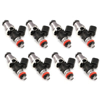 Injector Dynamics 1065cc min 48mm L14mm (grey) adaptor top, 2x8mm lower Orings (wrc SFC Rail) 4cyl - Mammoth Racing -