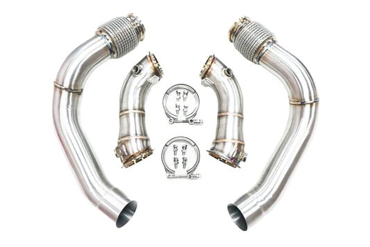 IRL F90 M5 M8 Maxflow Race Downpipes