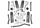 Superlift 2020 Jeep Gladiator JT w/ Shock Ext. Component Box - Front 4in Lift Kit - Mammoth Racing -