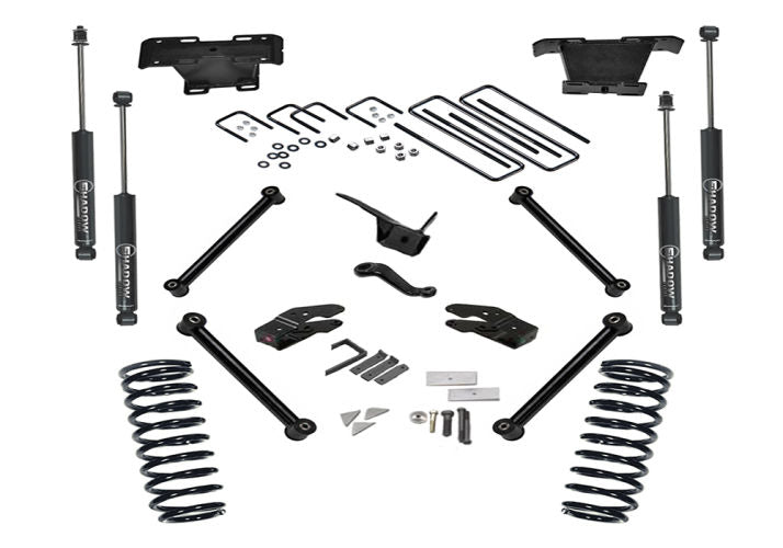 Superlift 00-01 Dodge Ram 1500 4WD Links/Pitman 5in Lift Kit Component Box - Mammoth Racing -