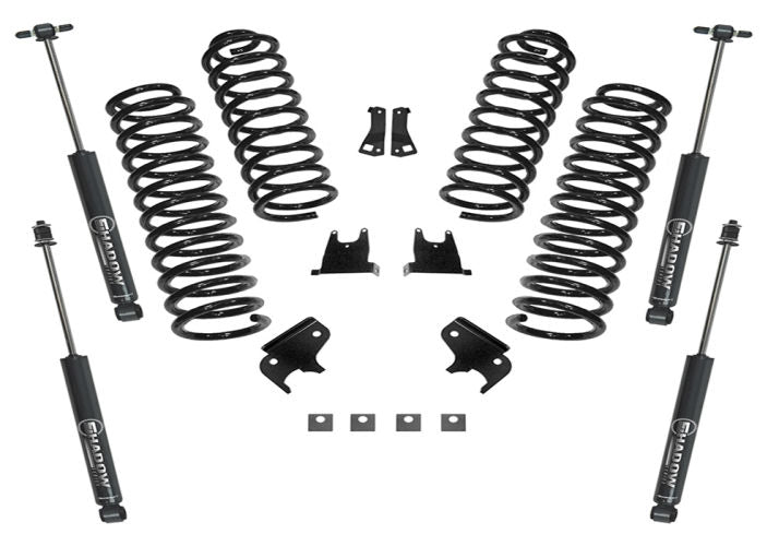 Superlift 07-18 Jeep Wrangler JK 2 Door 2.5in Lift Kit w/ Superlift Shocks - Mammoth Racing -