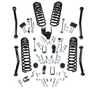 Superlift 18-20 Jeep Wrangler JL 2 Door 4in Dual Rate Coil Lift Kit w/ Superlift Shadow Shocks - Mammoth Racing -
