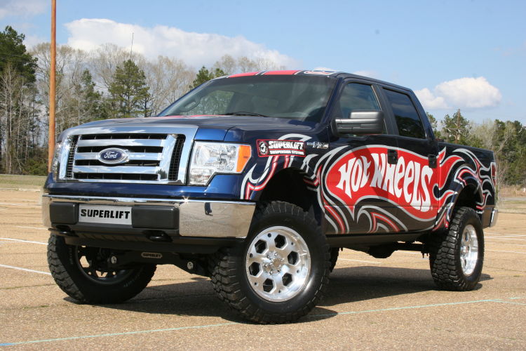 Superlift 09-14 Ford F-150 4WD 6in Lift Kit w/ Superlift Rear Shocks - Mammoth Racing -
