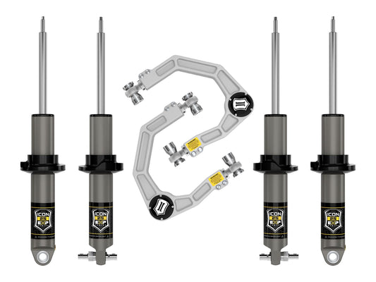 2021+ Ford Bronco Hoss 1.0 Pkg Stage 2 Suspension System Billet (1.5 - 3in Lift) - Mammoth Racing -