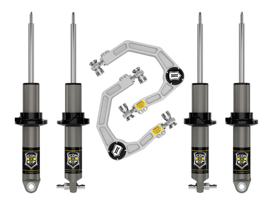 2021+ Ford Bronco Hoss 2.0 Stage 2 Suspension System Billet UCA (2- 3in Lift) - Mammoth Racing -