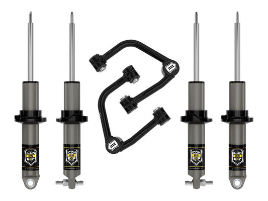 2021+ Ford Bronco Hoss 2.0 Pkg Stage 2 Suspension System Tubular UCA (2- 3in Lift) - Mammoth Racing -