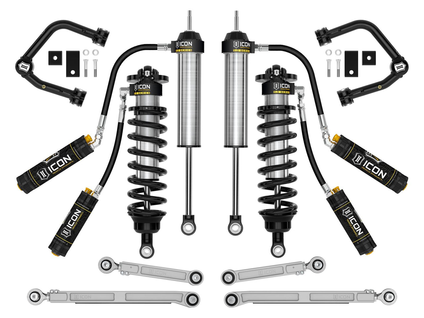 Icon 2021 Ford F150 2WD 0-3in Stage 2 Suspension System w Tubular UCA - Mammoth Racing -