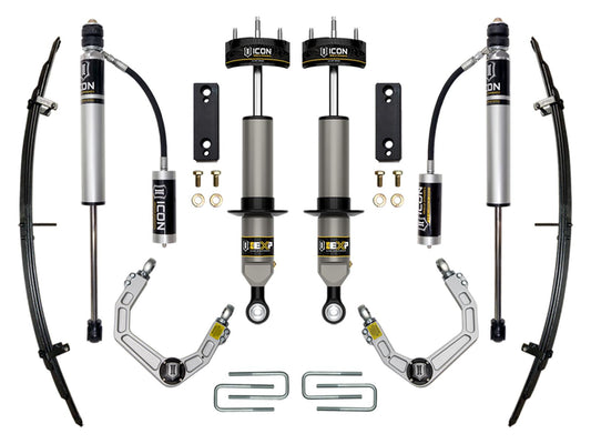 Icon 05-22 Toyota Tacoma 0-2in Stage 3 Exp Suspension System Billet - Mammoth Racing -