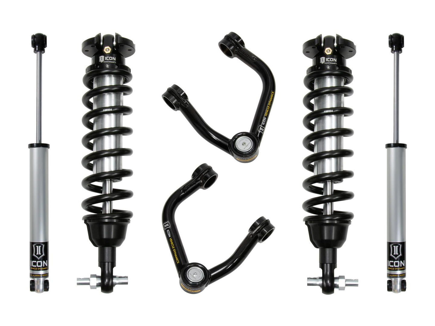 Icon 19-21 Ford Ranger 0-3.5in Stage 2 Suspension System w/ Tubular UCA Alum Knuckle - Mammoth Racing -