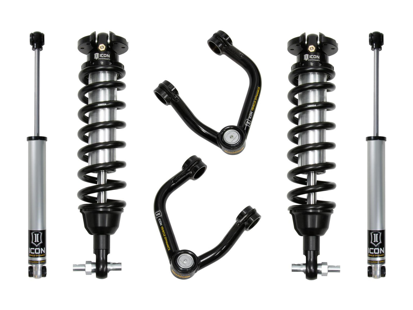 Icon 19-21 Ford Ranger 0-3.5in Stage 2 Suspension System w/ Tubular UCA Alum Knuckle - Mammoth Racing -