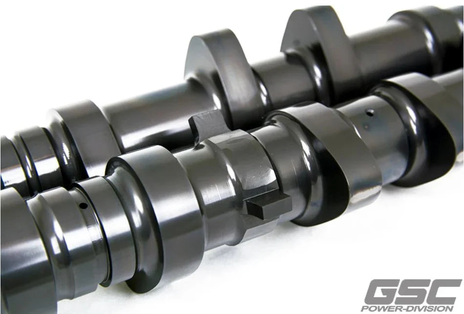 GSC P-D 93-02 Toyota Supra VVTI 2JZ-GTE R2 Camshafts Billet (Requires GSC Conical Spring Kit) - Mammoth Racing -