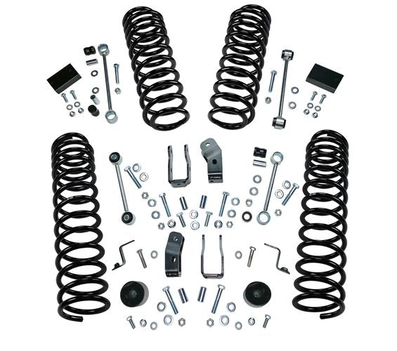 18-19 Jeep Wrangler JL 2 Door 2.5in Dual Rate Coil Lift Kit - Incl Rubicon w/ Fox Shocks - Mammoth Racing -