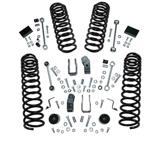 18-19 Jeep Wrangler JL 2 Door 2.5in Dual Rate Coil Lift Kit - Incl Rubicon w/ Fox Shocks - Mammoth Racing -