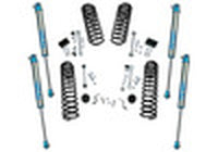 18-19 Jeep Wrangler JL 2 Door 4in Dual Rate Coil Lift Kit - Incl Rubicon w/ Shock Extensions - Mammoth Racing -