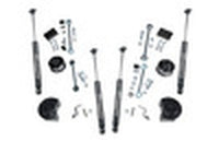Superlift 18-20 Jeep Wrangler JL Unlimited 4 Dr 2.5in Lift Kit w/ Superlift Shadow Shocks - Mammoth Racing -