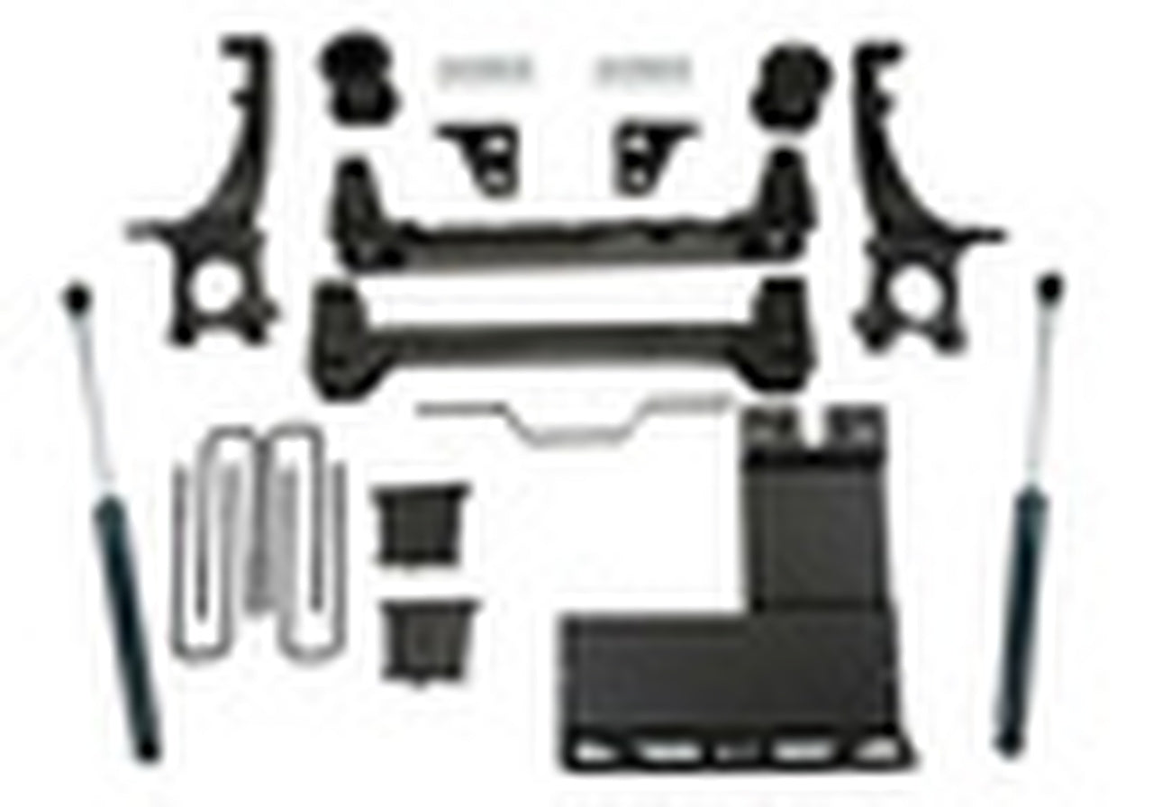 Superlift 05-15 Toyota Tacoma 4.5in Lift Kit w/ Rear Shadow Shocks - Mammoth Racing -