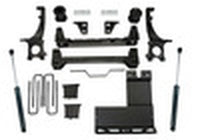 Superlift 16-20 Toyota Tacoma 4.5in Lift Kit w/ Rear Shadow Shocks - Mammoth Racing -