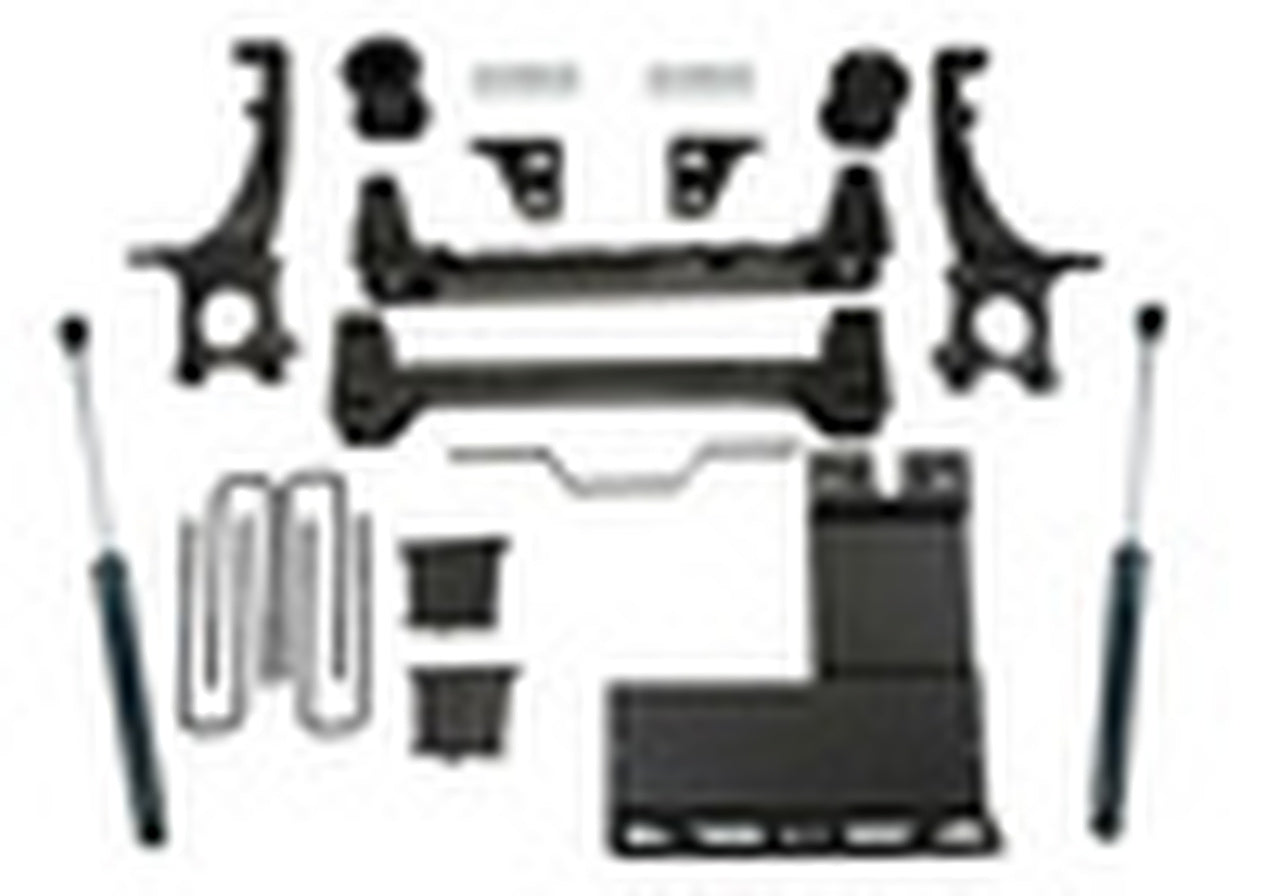 Superlift 16-20 Toyota Tacoma 6in Lift Kit w/ Rear Shadow Shocks - Mammoth Racing -