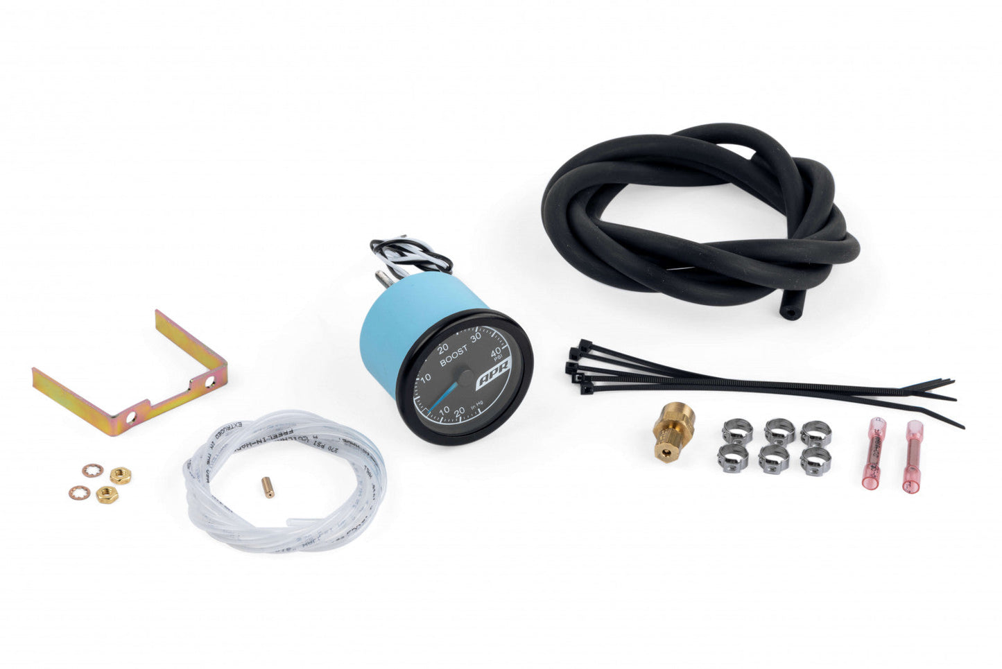 APR Universal Mechanical Boost Gauge System (Blue) - My Store