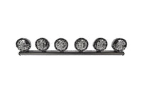 KC HiLiTES Universal 50in KC Xross Bar Overhead Apollo Pro Halogen 6-Light Sys (600w Combo Beam) - Mammoth Racing -