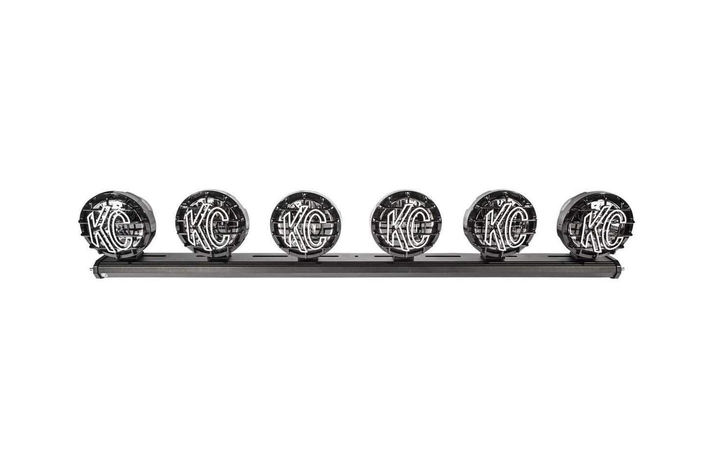 KC HiLiTES 07-18 Jeep JK 50in KC Xross Bar Overhead Apollo Pro Halogen 6-Light Sys (600w Combo Beam) - Mammoth Racing -