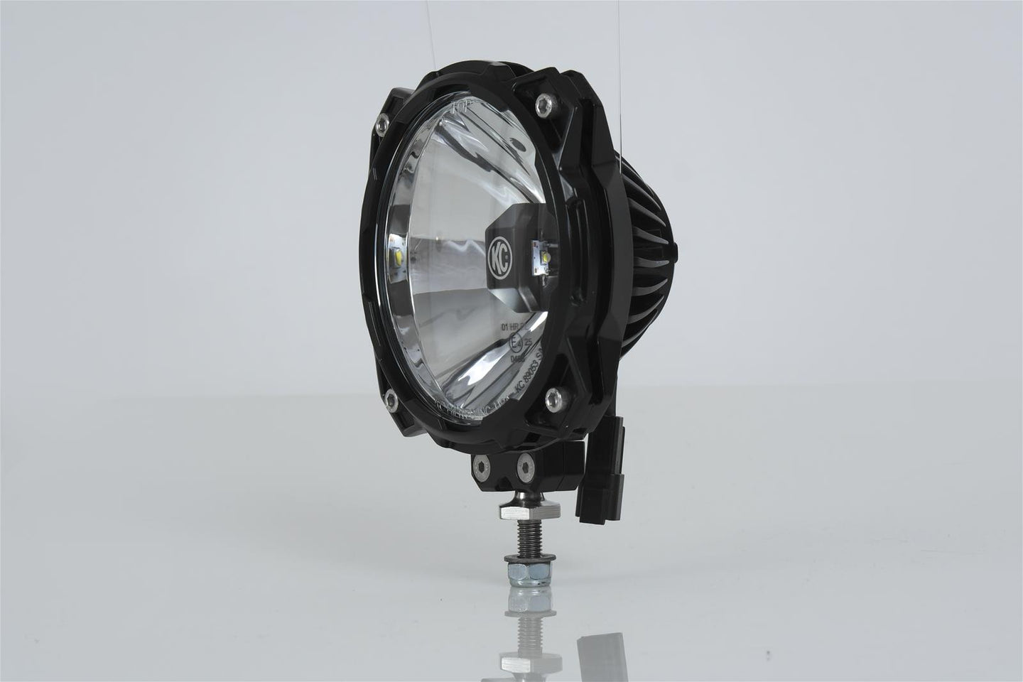KC HiLiTES 07-18 Jeep JK 6in Pro6 Gravity LED Pillar Mount 2-Light Sys (sae/ece - 20W Driving Beam) - Mammoth Racing -