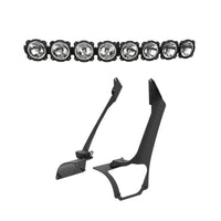 KC HiLiTES 21+ Jeep Wrangler 4xe Gravity LED Pro6 - 50in Light Bar Kit (Light Bar + Overhead Mount) - Mammoth Racing -