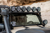 KC HiLiTES 07-18 Jeep JK 50in KC Xross Bar Overhead Apollo Pro Halogen 6-Light Sys (600w Combo Beam) - Mammoth Racing -