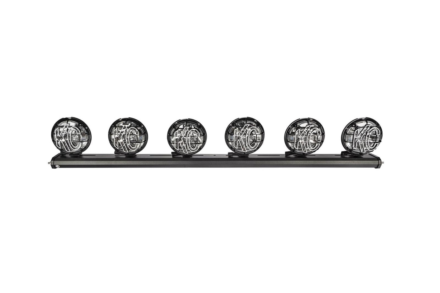 KC HiLiTES 07-18 Jeep JK 50in KC Xross Bar Overhead Apollo Pro Halogen 6-Light Sys (600w Combo Beam) - Mammoth Racing -