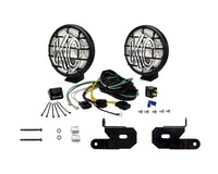 KC HiLiTES 18-23 Jeep JL/JT/4xe 6in Apollo Pro Halogen 2-Light Sys Pillar Mount (100w Spot Beam) - Mammoth Racing -