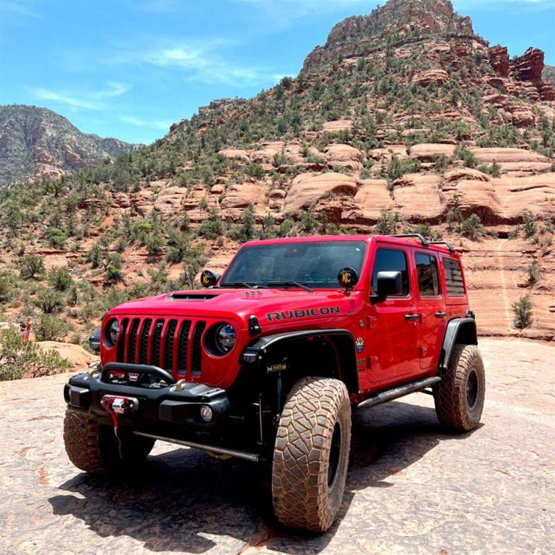 KC HiLiTES Jeep 392/Mojave SlimLite LED 2-Light Sys Ditch Light Kit - Mammoth Racing -
