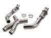 Kooks 10-15 Chevy Camaro Ss/zl1/1le 3in x 2.5 in Conn Off Road Pipes w/ Green Cats w/ Torca Conn - Mammoth Racing -