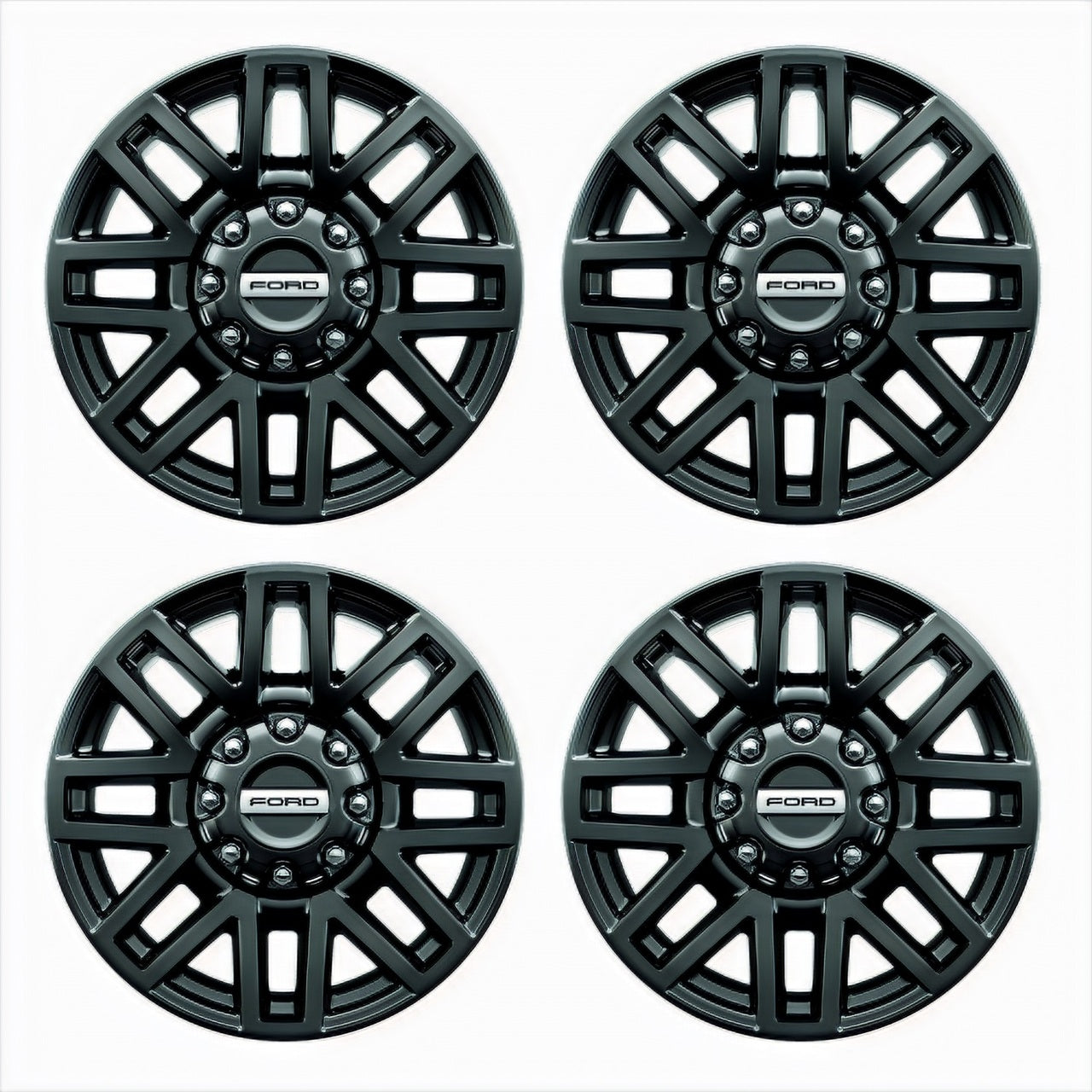 Ford Racing 05-20 F-Super Duty 20in x 8in Wheel Package with TPMS Kit - Black - My Store