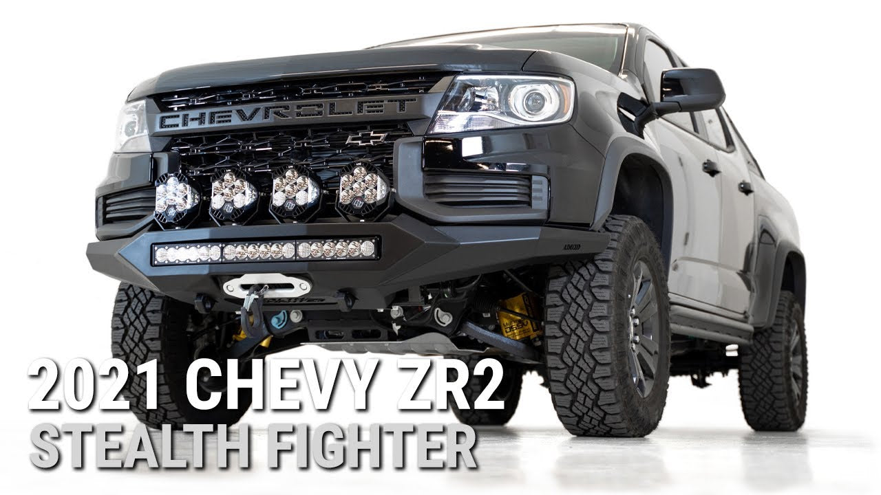 Addictive Desert Designs 2021 Chevy Colorado ZR2 Stealth Fighter Front Bumper - My Store