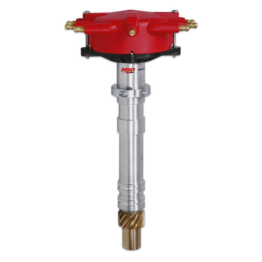 MSD 8486 Billet Crank Trigger Distributor with Crab Cap