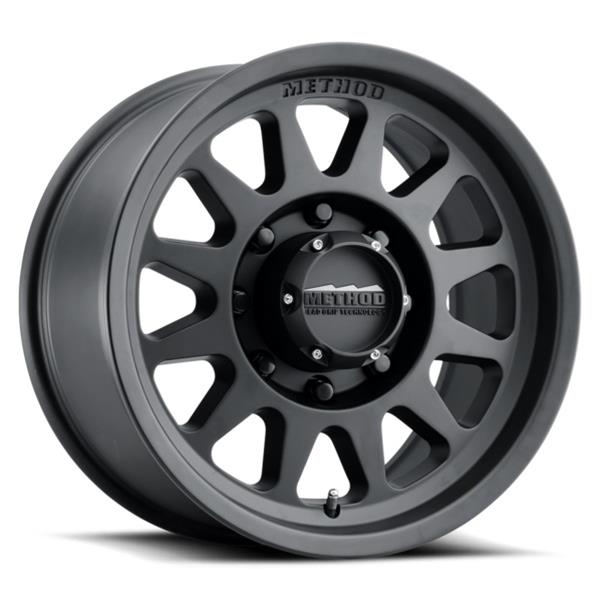 Method Mr704 HD 17x9 18mm Offset 8x170 130.81mm CB Matte Black Wheel - Mammoth Racing -