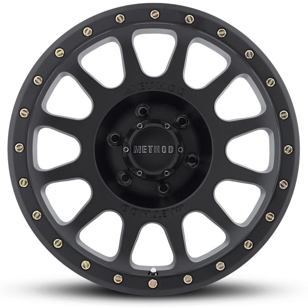 Method Mr305 NV 18x9 0mm Offset 5x150 116.5mm CB Matte Black Street Loc Wheel - Mammoth Racing -