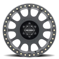 Method Mr105 V3 Beadlock 17x9 -38mm Offset 8x6.5 130.81mm CB Matte Black Wheel w/ Bh-h24125 - Mammoth Racing -